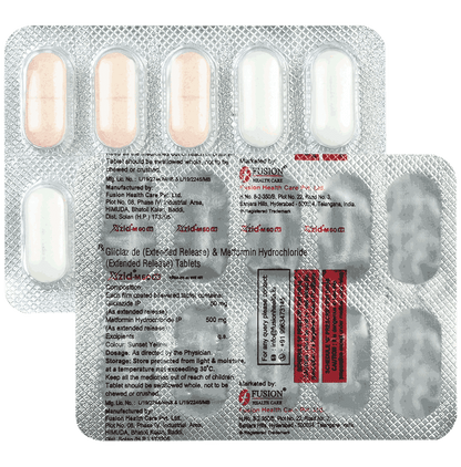 Xzid M 60mg/500mg Tablet ER - Classic Derma