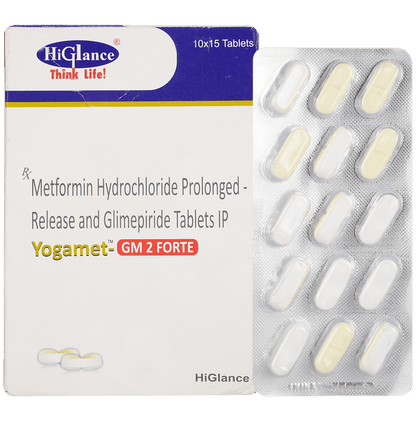 Yogamet-GM 2 Forte Tablet - Classic Derma