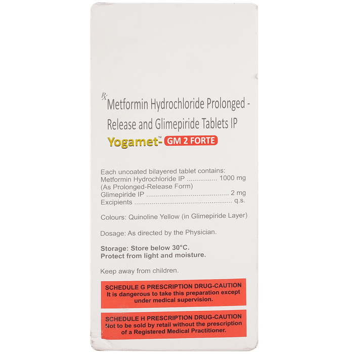 Yogamet-GM 2 Forte Tablet