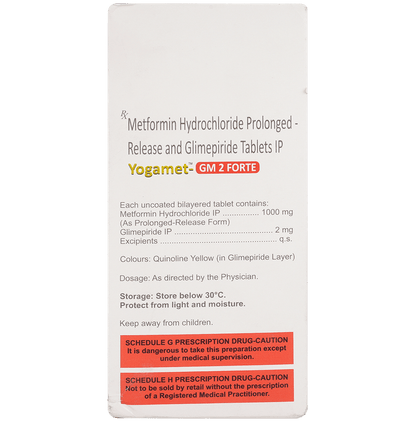 Yogamet-GM 2 Forte Tablet