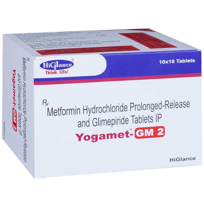 Yogamet-GM 2 Tablet PR