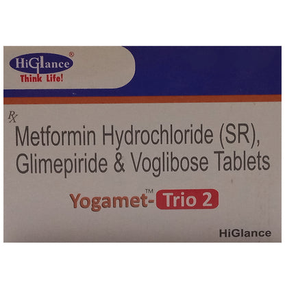 Yogamet-Trio 2 Tablet SR - Classic Derma