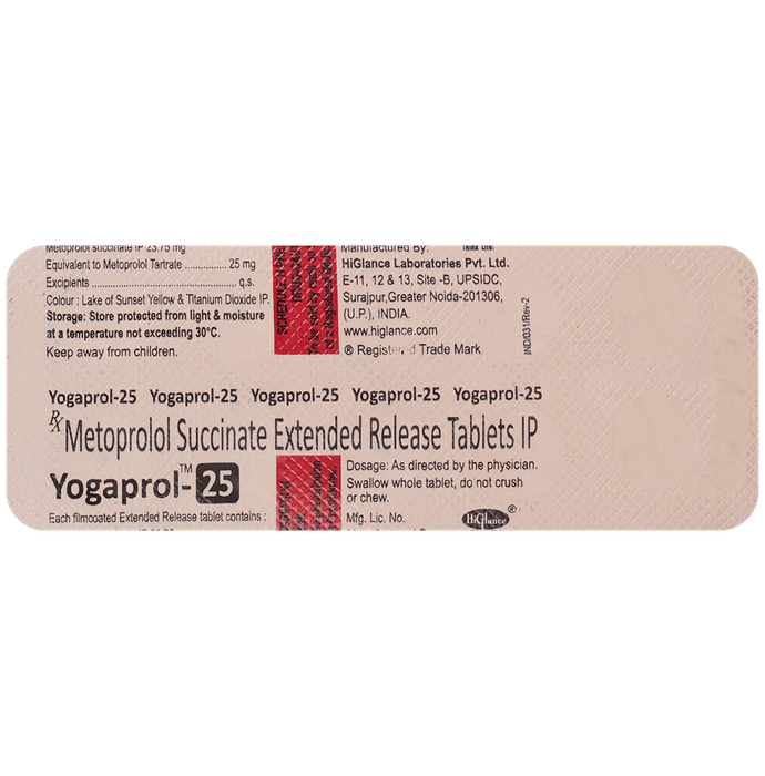 Yogaprol 25 Tablet ER