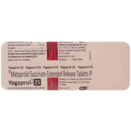 Yogaprol 25 Tablet ER
