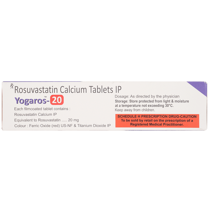 Yogaros 20 Tablet