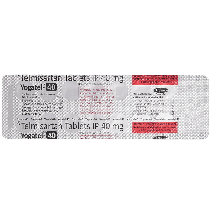 Yogatel 40 Tablet