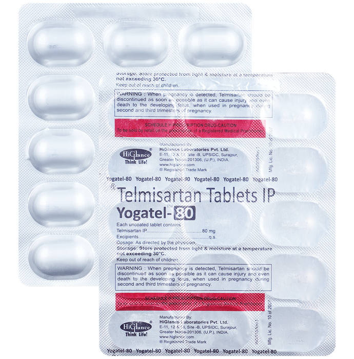 Yogatel 80 Tablet - Classic Derma