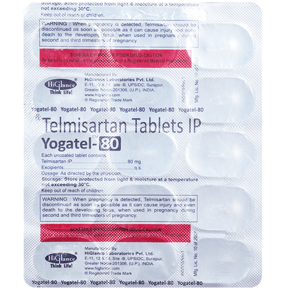 Yogatel 80 Tablet
