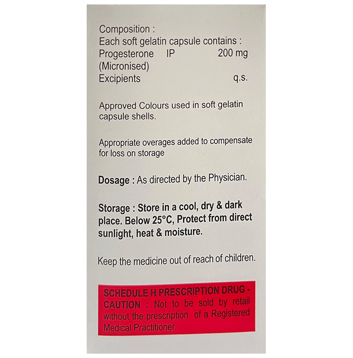 Yuvigest 200 Soft Gelatin Capsule