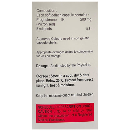 Yuvigest 200 Soft Gelatin Capsule