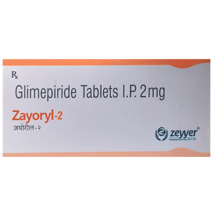 Zayoryl 2 Tablet - Classic Derma
