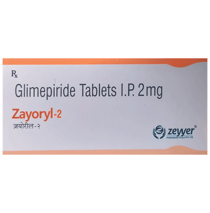 Zayoryl 2 Tablet - Classic Derma