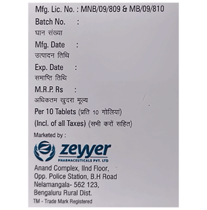 Zayoryl-M1 SR Tablet