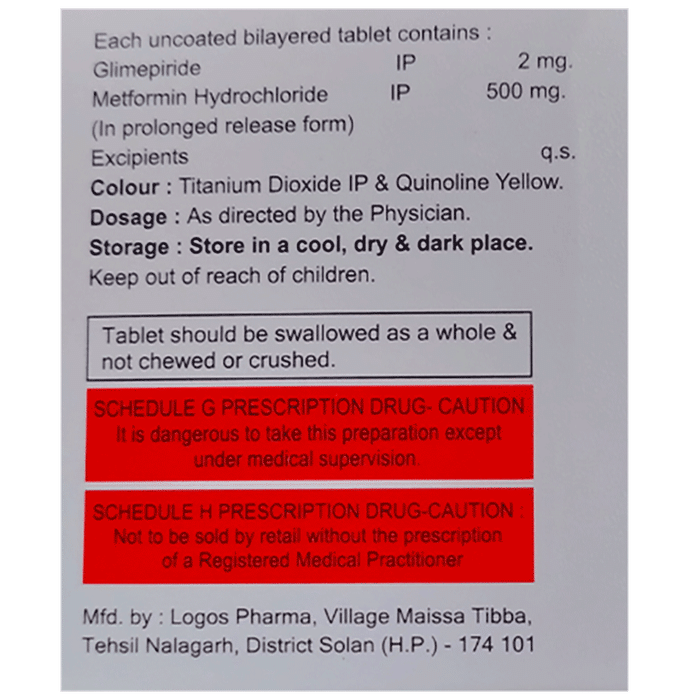 Zayoryl-M2 SR Tablet