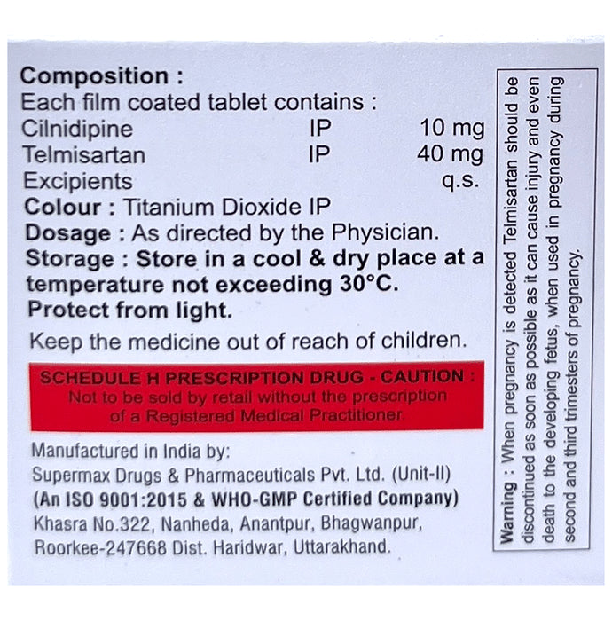 Zealsartan-CL Tablet
