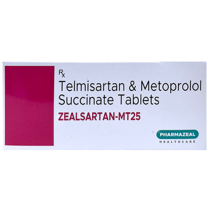 Zealsartan-MT 25 Tablet - Classic Derma