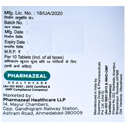 Zealsartan-MT 25 Tablet
