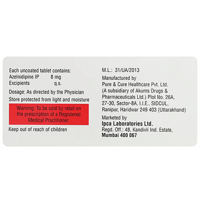Zeblong 8mg Tablet