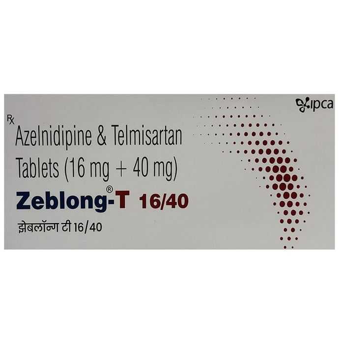 Zeblong T 40mg/16mg Tablet - Classic Derma