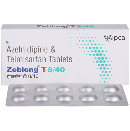 Zeblong T 40mg/8mg Tablet - Classic Derma