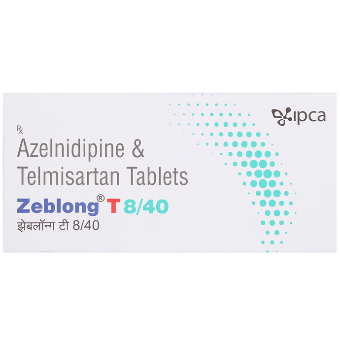 Zeblong T 40mg/8mg Tablet