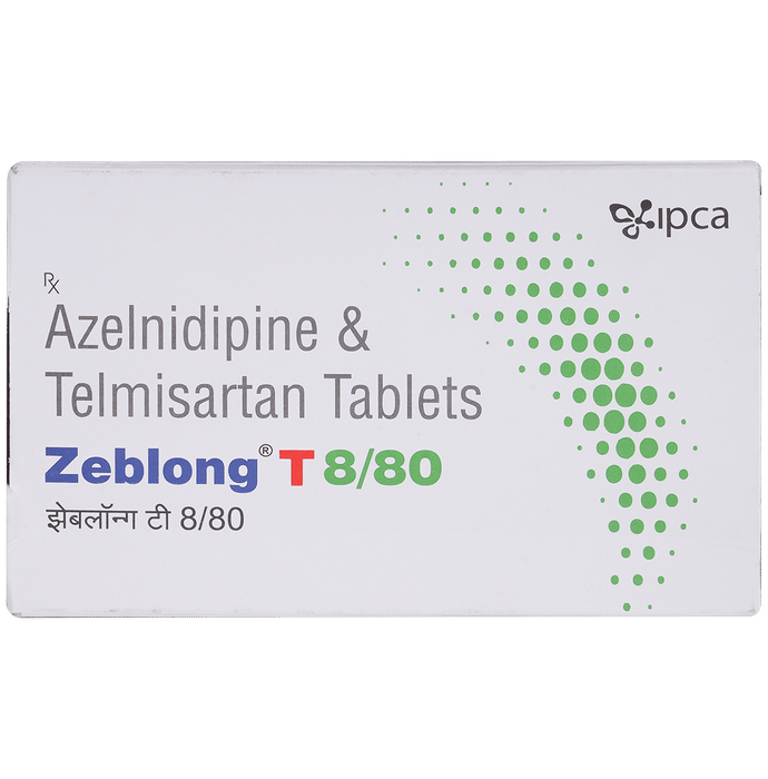 Zeblong T 80mg/8mg Tablet