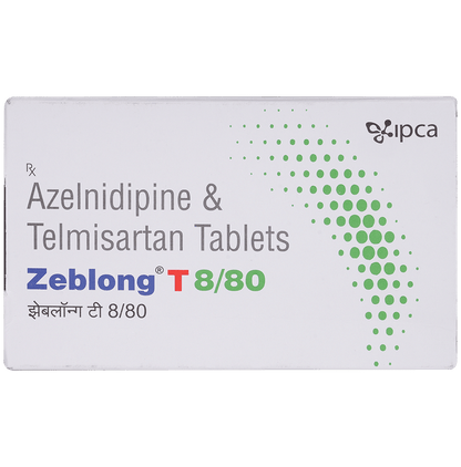 Zeblong T 80mg/8mg Tablet