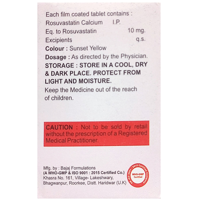 Zenostin 10 Tablet