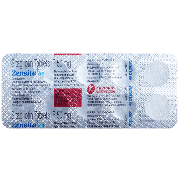 Zensita 50mg Tablet