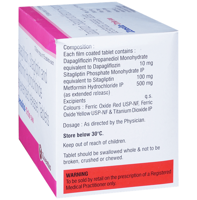 Zensita Trio 10mg/500mg/100mg Tablet ER