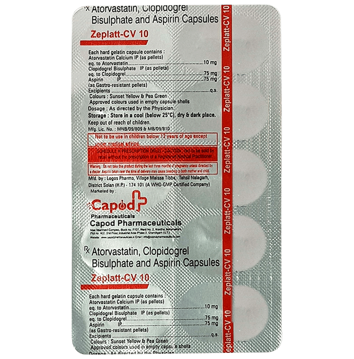 Zeplatt-CV 10 Capsule