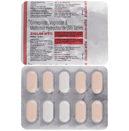 Ziglim-MV 1 Tablet SR - Classic Derma