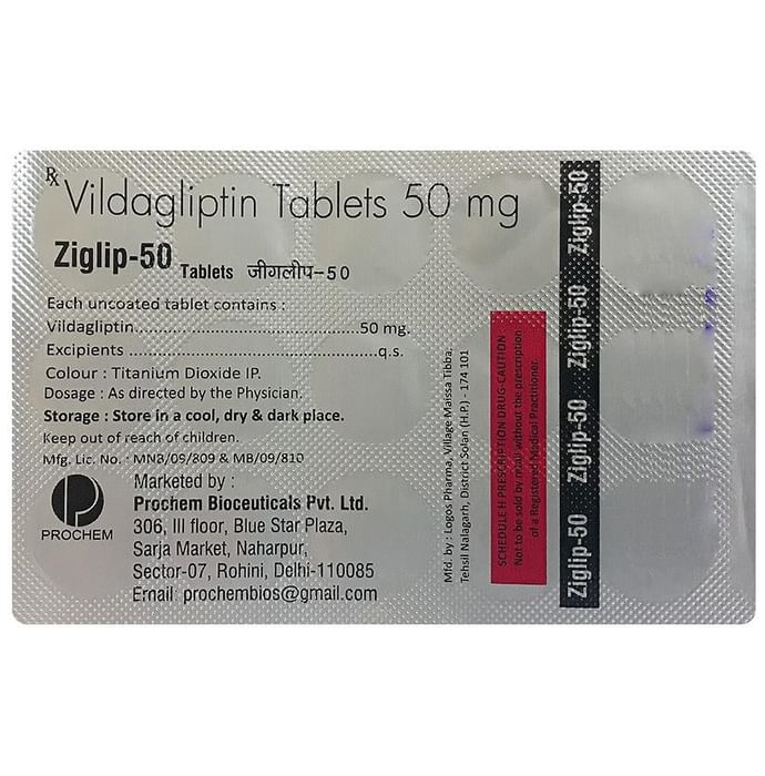 Ziglip 50 Tablet