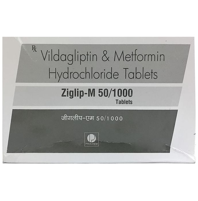 Ziglip-M 50/1000 Tablet - Classic Derma