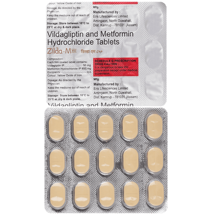 Zilda M 850 Tablet - Classic Derma