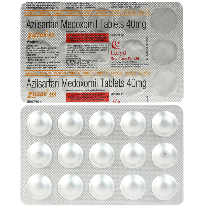 Zilzox 40 Tablet - Classic Derma