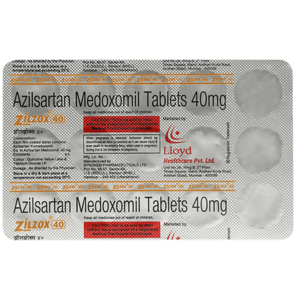 Zilzox 40 Tablet