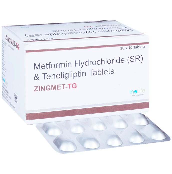 Zingmet-TG Tablet SR - Classic Derma