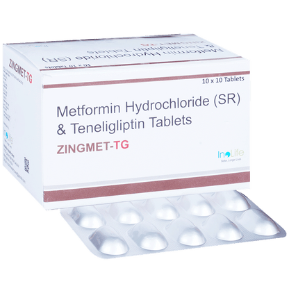 Zingmet-TG Tablet SR - Classic Derma