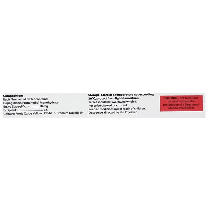 Zinodap 10mg Tablet