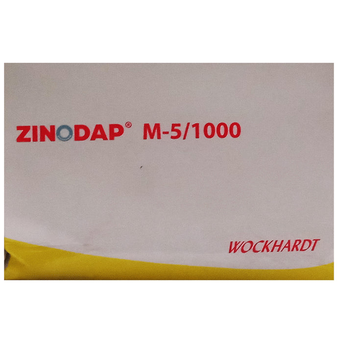 Zinodap M 5/1000 Tablet ER - Classic Derma