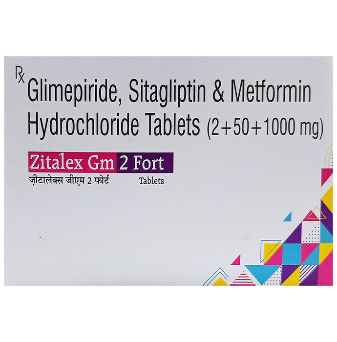 Zitalex GM 2 Fort Tablet - Classic Derma