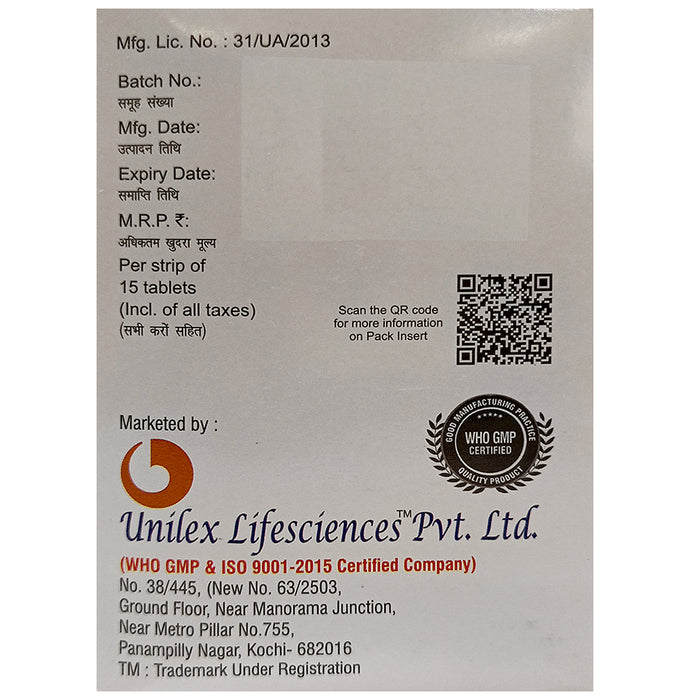 Zitalex M Fort Tablet PR