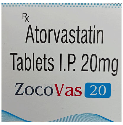 Zocovas 20mg Tablet - Classic Derma