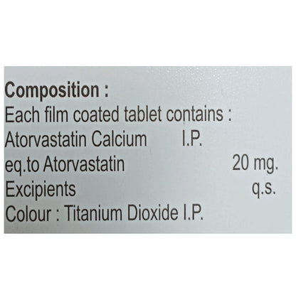Zocovas 20mg Tablet