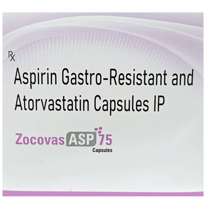 Zocovas ASP 10mg/75mg Capsule - Classic Derma