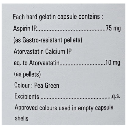 Zocovas ASP 10mg/75mg Capsule