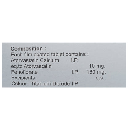Zocovas F 10mg/160mg Tablet
