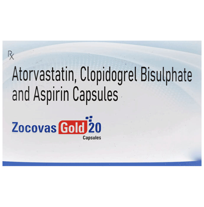 Zocovas Gold 75mg/20mg/75mg Capsule - Classic Derma