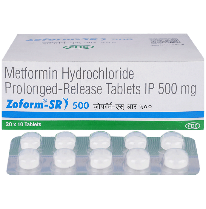 Zoform-SR 500 Tablet - Classic Derma